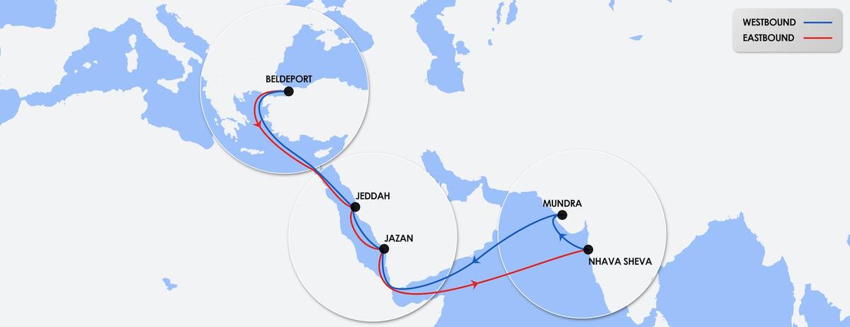 ITX route map